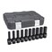 GEARWRENCH 10 Piece 1/2" Drive Deep Universal Impact mm Socket Set84945N