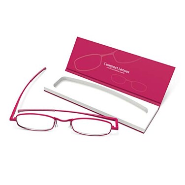 IF Compact Lenses Flat Folding-Reading Glasses-Berry2.5