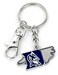 aminco NCAA Duke Blue Devils State Design Heavyweight Keychain