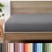 Bare Home King Fitted Sheet - 1800 Ultra-Soft ,King, Grey