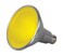 Satco S9484 Par38 LED Yellow 40' Beam Spread Medium Base Light Bulb, 15W
