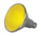 Satco S9484 Par38 LED Yellow 40' Beam Spread Medium Base Light Bulb, 15W