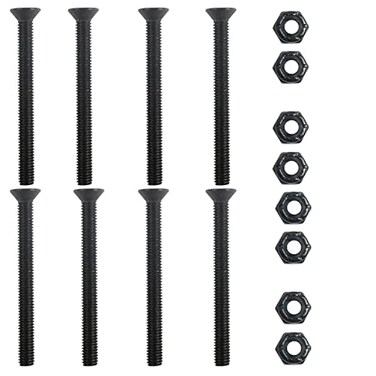 Dime Bag Longboard Hardware 2 in Phillips 1 Set Skateboard 8pc
