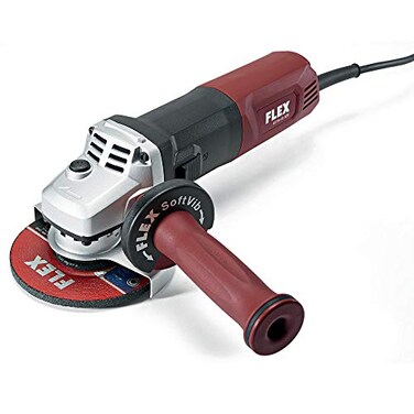 FLEX LE 14-11 125-12 Amp 4-1/2" / 5" Variable Speed Small Angle Grinder with Restart Protection and Side Switch