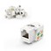 CableCreation Cat6 Keystone Jacks, 10-Pack Ethernet RJ45 Keystone Modular