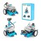 Makeblock Servo Pack 3-in-1 STEM Robot Add-on Pack for mBot