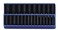 Genius Tools 24 Piece 1/2" Dr. 6-Point Metric Deep Impact Socket Set 8mm-36mm ,CR-Mo- DI-424M ,Old PartDI-425M