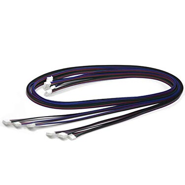 Iverntech 6pcs 1M XH2.54 4 pin to 6 pin Terminal Stepper Motor 17 Cables