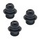 TWDRTDD Keyless E26 Medium Base Phenolic Socket, Industrial Retro US Standard Pendant Lamp Holder with Lampshade Collar Ring ,3, Black