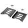 PASOW 2 Pack 2.5" to 3.5" SSD HDD Hard Disk Drive Bays Holder Metal Mounting Bracket Adapter for PC ,Bracket