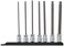 GEARWRENCH 7 Pc. 3/8" Drive Long Ball End Hex Bit SAE Socket Set - 80574