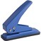 MROCO Single Hole Punch 1/4", 20 Sheet Punch Capacity, Non-Skid Base, Blue