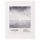 Gallery Solutions - 14"x18" White Frame - Double White Mat - Wall/Tabletop Display - Perfect Fit for 11"x14" Photos - Versatile Mounting Options - Rectangular Tabletop - Poster Frame