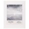 Gallery Solutions - 14"x18" White Frame - Double White Mat - Wall/Tabletop Display - Perfect Fit for 11"x14" Photos - Versatile Mounting Options - Rectangular Tabletop - Poster Frame