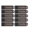 Centon Electronics DataStick Pro USB 2.0 Flash Drive, 2 GB, 100 USB Flash Drives, 100 Bulk Pack, Grey