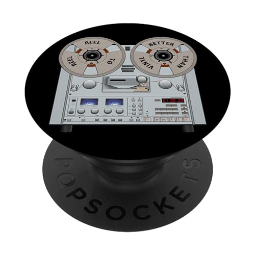 أوديوفيل باور Nonfood_audiophilepower Audiophile Power Reel To Reel Tape Recorder Is Better Than Vinyl Popsockets Stan