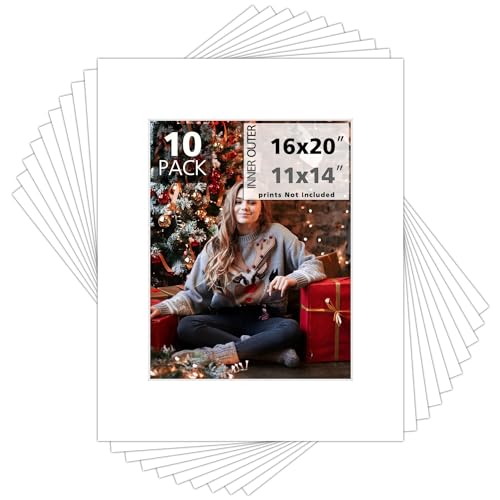 mbcmat Mbcmat Mat Board Center 16x20 For 11x14 Photo Picture Mats