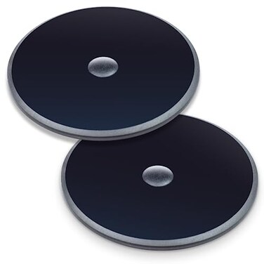 DigiCharge 2X Adhesive Dashboard Disk Pads for Cell Phone/GPS Mounts 75mm