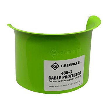 Greenlee 488-3 Cable Puller Cable Protector, For 3-Inch to 6-Inch Conduit