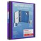 Staples Better Binder, 1-Inch D-Ring View, Purple, 275 Sheets