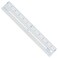 Westcott CR-12 Plastic Ruler 12"-Zero Centering