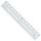 Westcott CR-12 Plastic Ruler 12"-Zero Centering
