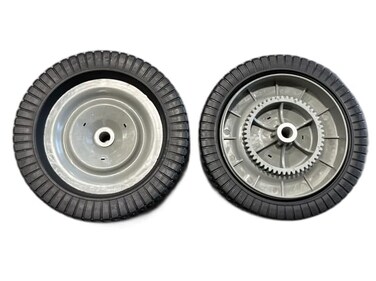 Agri-Fab Craftsman Lawn Sweeper WheelTire Complete Assembly Set 44985 Qty 2