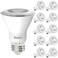 Sunco Lighting Sunco 10 Pack PAR20 LED Bulb, Flood Light, E26, 7W=50W, Track Lighting