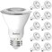 Sunco Lighting Sunco 10 Pack PAR20 LED Bulb, Flood Light, E26, 7W=50W, Track Lighting