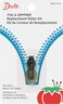 Dritz Fix-A-Zipper Replacement Slider Kit for Size 5 Coil Zipper, metal