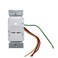 Watt Stopper WattStopper PW-100-W Wall Switch Occupancy Sensor, White, Passive Infrared