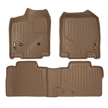 SMARTLINER Custom Fit Floor Mats 2 Row Liner Set for 2007-2010 Ford Edge