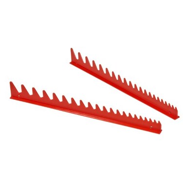 Ernst Manufacturing ERNST 6012-Red Wrench Rail Set, 20 Tool, Red
