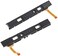 AOKADUTE LR Slide Left Right Sliders Railway Replacement for Nintendo Switch NS Controller Rail ,Left and Right