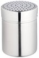 KitchenCraft Stainless Steel Medium-Hole Flour Dredger/Icing Sugar Shaker, Silver