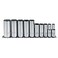 Proto 3/8" Drive 10 Piece Deep Socket Set - 12 Point