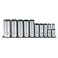Proto 3/8" Drive 10 Piece Deep Socket Set - 12 Point