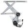 TRQ Front Driver Side Power Window Motor and Regulator Assembly Power