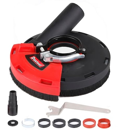 Dastool Expert Surface Grinding Dust Shroud for Angle Grinder,Universal 5-Inch Dt1701-125