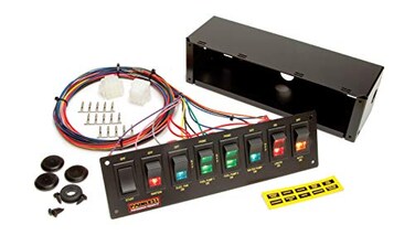 Painless Performance 50202 Roll Bar Mount 8-Switch PanelBox for use with 50001 Harness