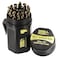 Drill America - D/A29J-CO-PC 29 Piece M42 Cobalt Drill Bit Set in Round Case ,1/16" - 1/2" X 64ths, D/ACO Series