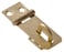 Hardware Essentials 851399 ZincYellow Dichromate Fixed-Staple Safety Hasp ,1-1/2