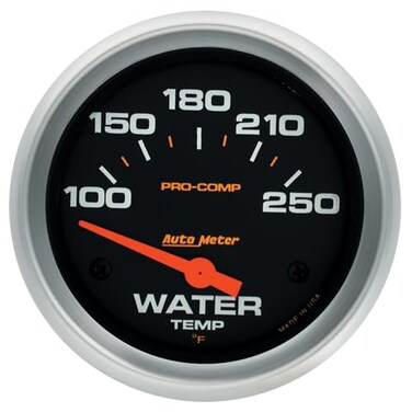 AUTO METER 5437 Pro-Comp Electric Water Temperature Gauge , 2 5/8