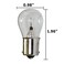 Satco 7511 24V 21W BA15S Base S8 Shape C6 Miniature Light Bulb