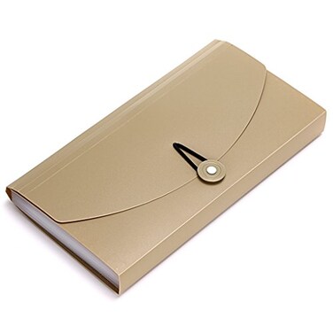BTSKY 13 Pockets Expanding Check Bill File Folder-Hand-held