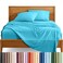 Bare Home Split King Sheet Set - 1800 Ultra-Soft ,Split King, Aqua