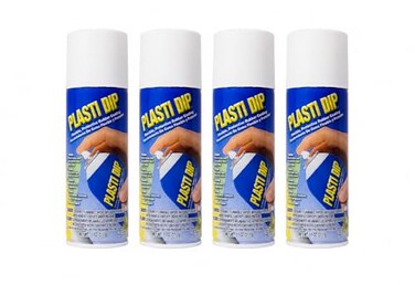 Plasti Dip Performix 11207 White Rubber Spray 4 Pack