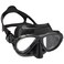 Cressi Eyes Evolution 2-Lens Masks, Black/Black
