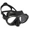 Cressi Eyes Evolution 2-Lens Masks, Black/Black