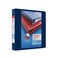 Staples Heavy-Duty 1.5-Inch D-Ring View Binder, Blue, 350 Sheets
